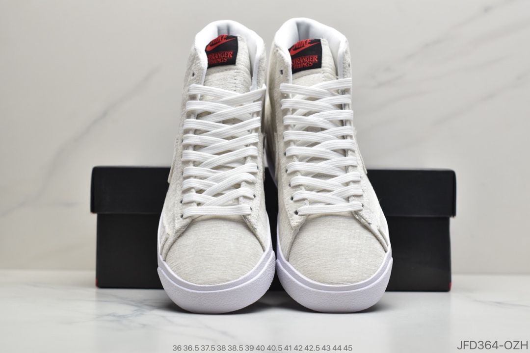 170 公司级耐克Nike Blazer Mid VNTG SUEDE 开拓者 加绒 高帮休闲运动板 CD9318-100