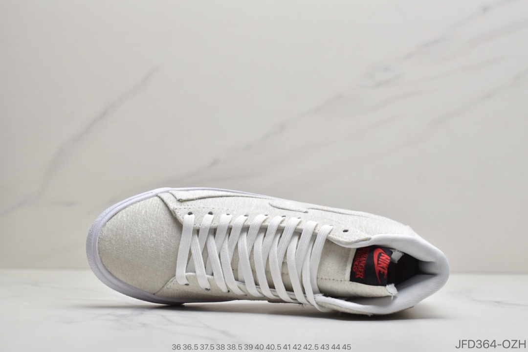170 公司级耐克Nike Blazer Mid VNTG SUEDE 开拓者 加绒 高帮休闲运动板 CD9318-100