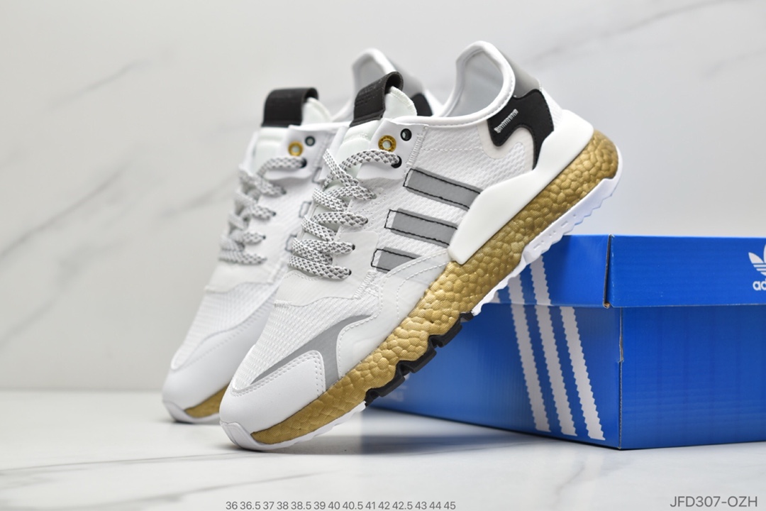 170 公司级 阿迪达斯Adidas Nite Jogger 2020 Boost 夜行者复古跑鞋FV1325