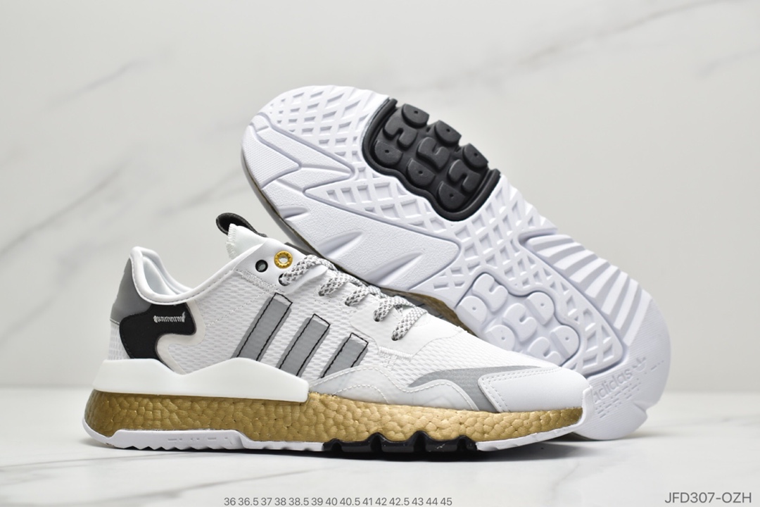 170 公司级 阿迪达斯Adidas Nite Jogger 2020 Boost 夜行者复古跑鞋FV1325