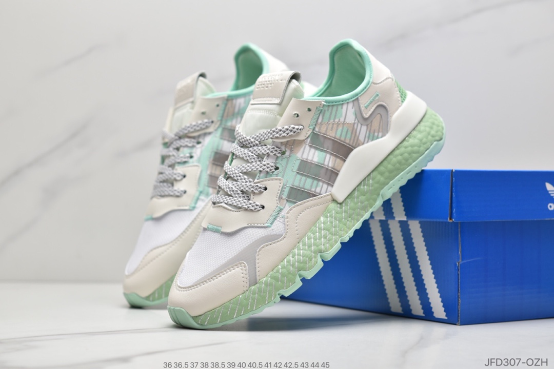 170 公司级 阿迪达斯Adidas Nite Jogger 2020 Boost 夜行者复古跑鞋FV1325