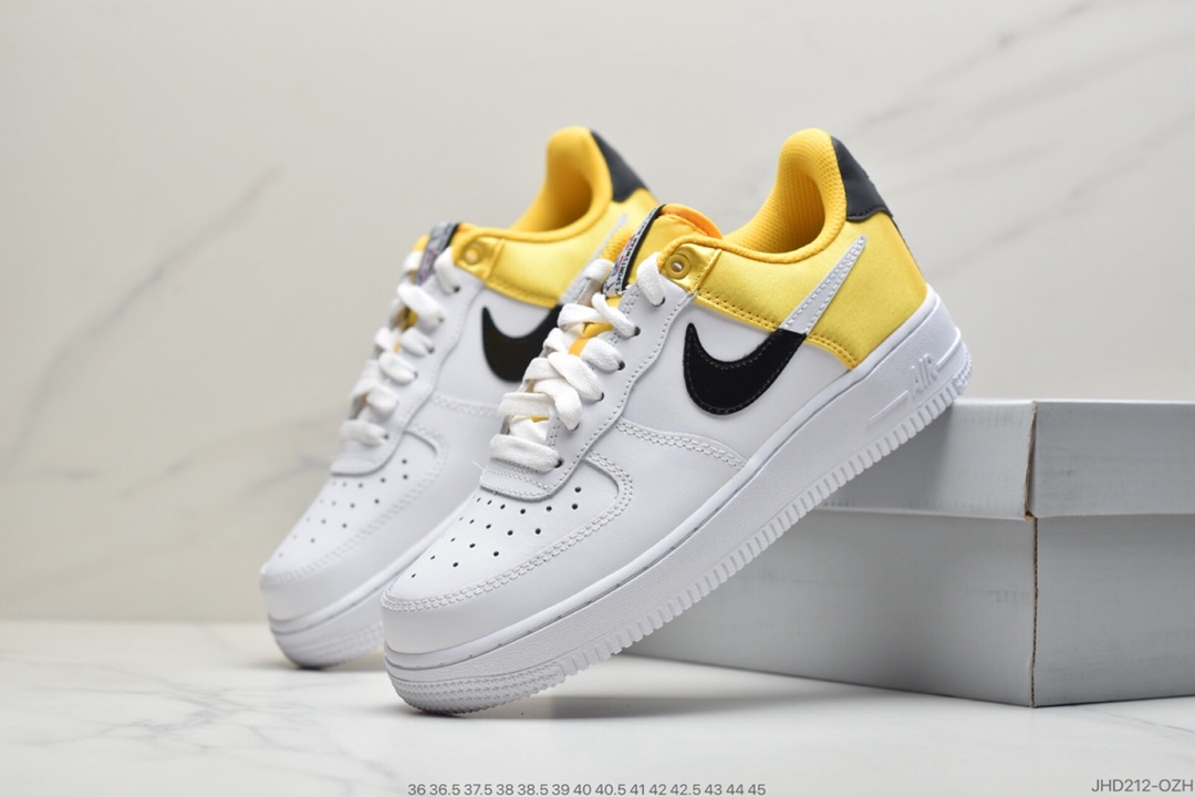 190 公司级耐克Nike Air Force 1 High NBA “Lakers”/“Clippers”空军低帮休闲板鞋 货号：BQ4591-100
