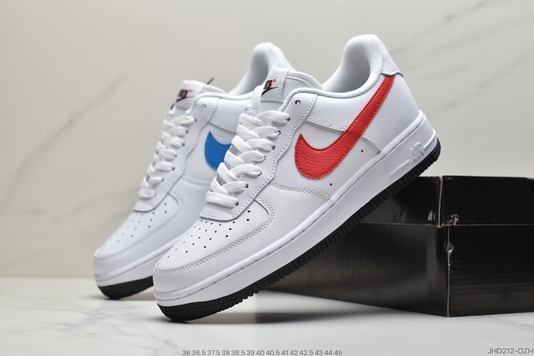 190 公司级耐克Nike Air Force 1 High NBA “Lakers”/“Clippers”空军低帮休闲板鞋 货号：BQ4591-100