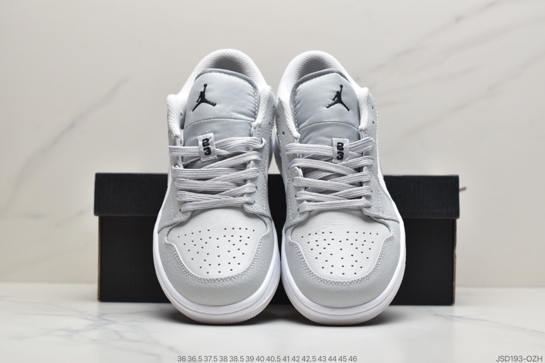200 耐克NIKE Air Jordan 1 Retro Low ”White Camo”AJ1乔丹一代低帮经典复古文化休闲运动篮球鞋“白灰迷彩”DC9036-100