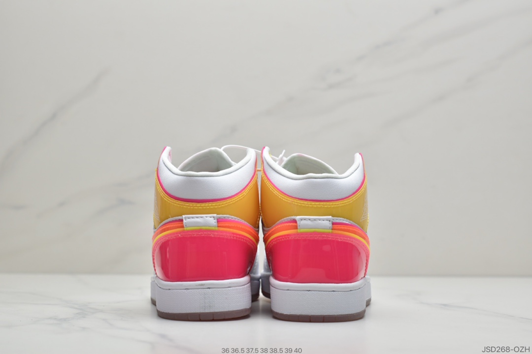 200 公司级乔丹Air Jordan 1 Mid SE AJ1/乔1 中帮百搭休闲运动板鞋CV4611-100