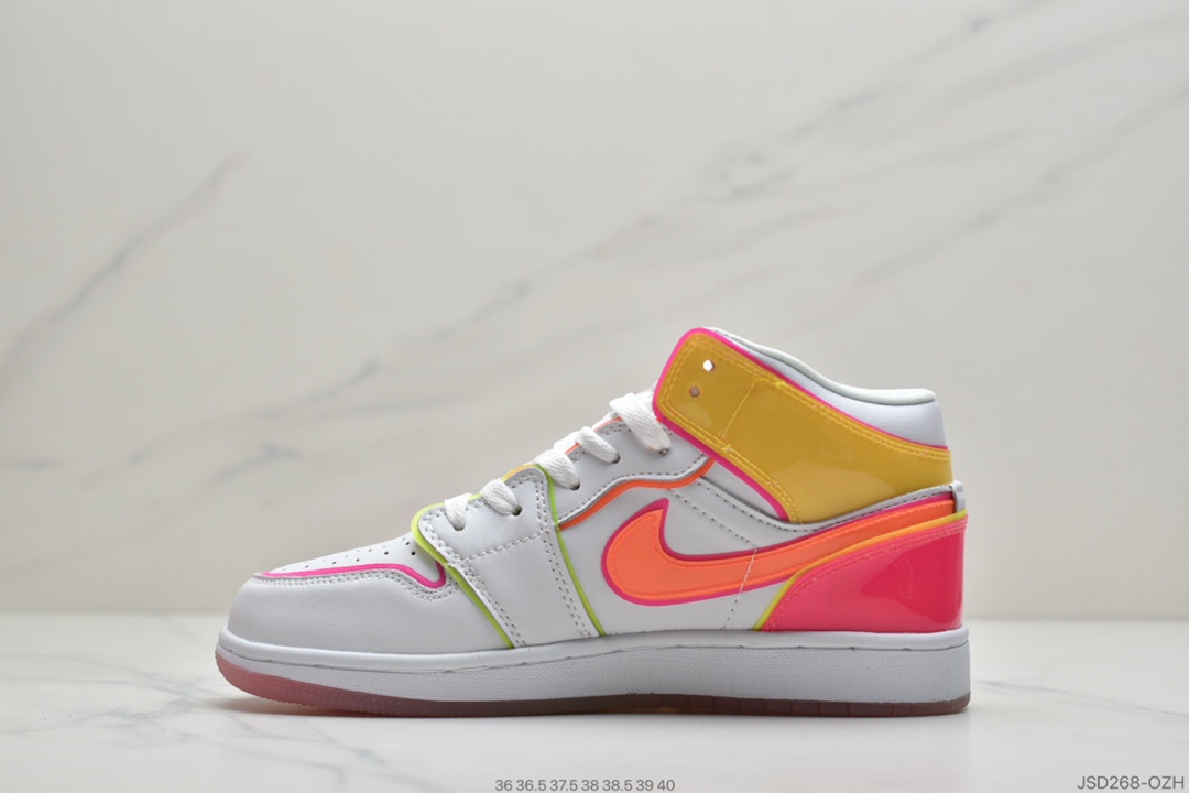 200 公司级乔丹Air Jordan 1 Mid SE AJ1/乔1 中帮百搭休闲运动板鞋CV4611-100