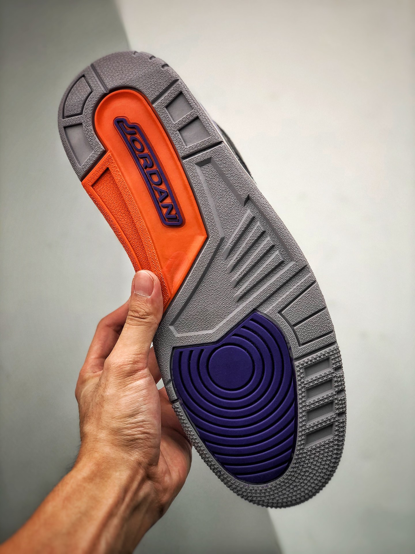 380 莞产纯原 大厂纯原出品 Air Jordan 3 ”Court Purple” 黑紫葡萄
