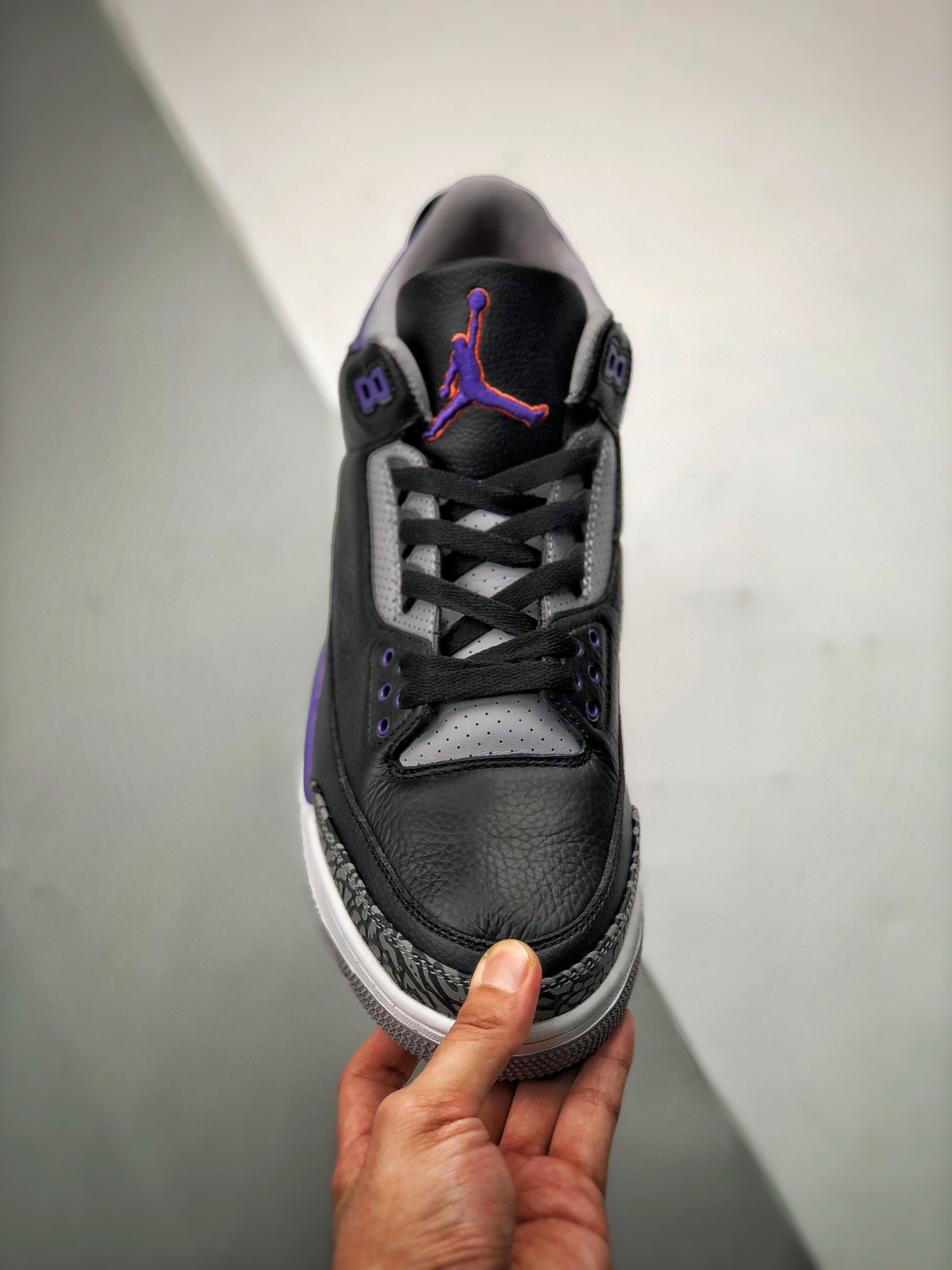 380 莞产纯原 大厂纯原出品 Air Jordan 3 ”Court Purple” 黑紫葡萄
