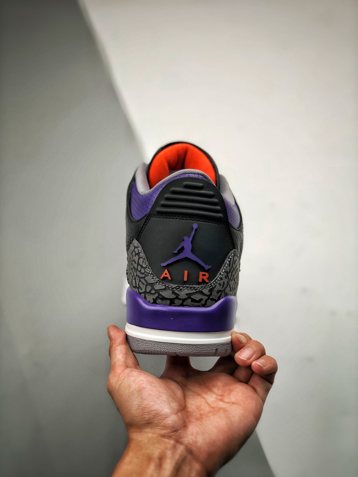 380 莞产纯原 大厂纯原出品 Air Jordan 3 ”Court Purple” 黑紫葡萄