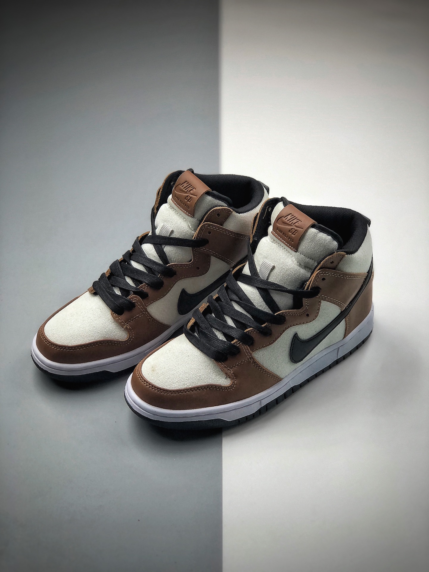 160  NK SB Dunk High Pro “Baroque Brown”   货号：BQ6826-201