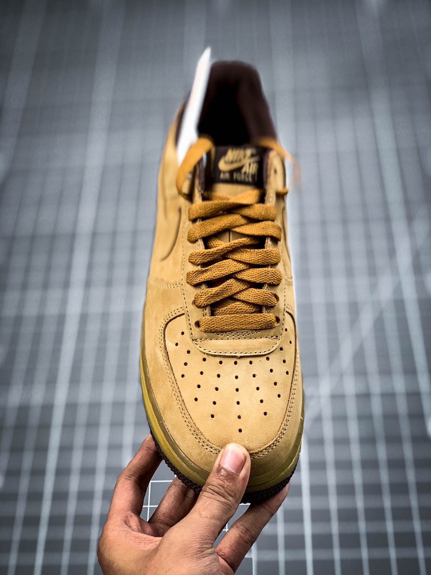 240 爆款出货 正确版本 Air Force 1 LoW Retro SP ”Wheat Mocha”摩卡小麦 空军一号低帮 货号：DC7504-700