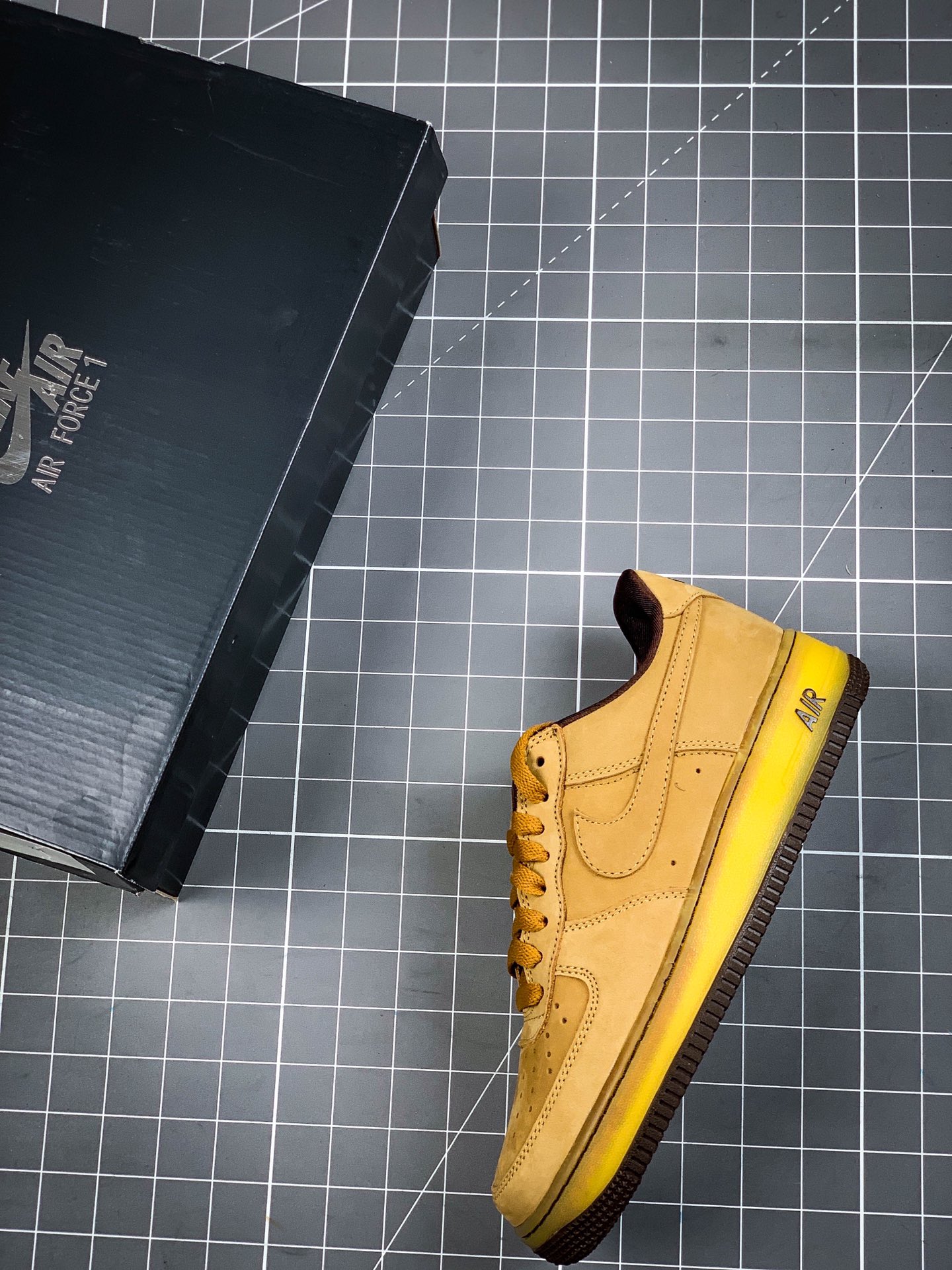 240 爆款出货 正确版本 Air Force 1 LoW Retro SP ”Wheat Mocha”摩卡小麦 空军一号低帮 货号：DC7504-700