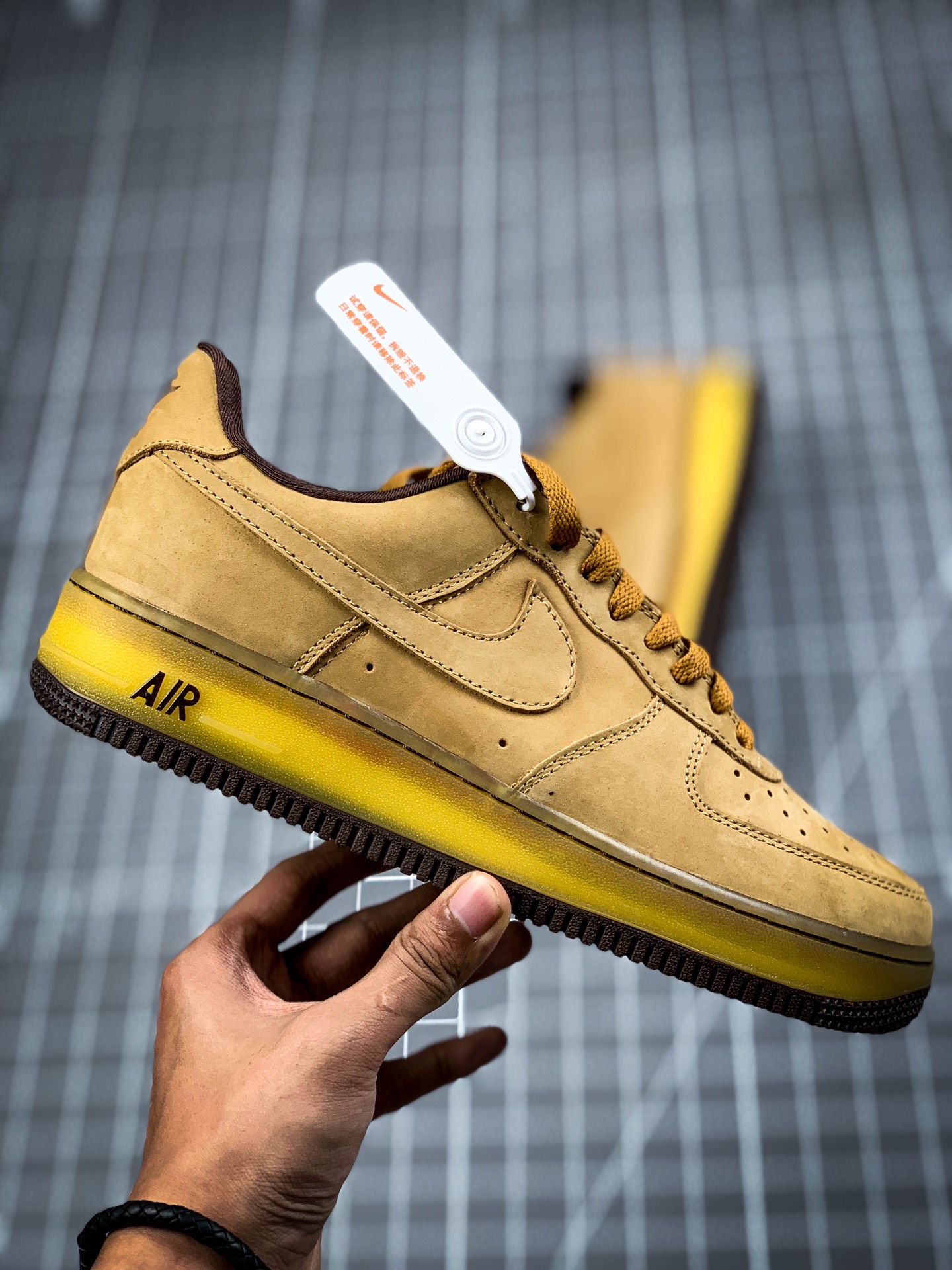 240 爆款出货 正确版本 Air Force 1 LoW Retro SP ”Wheat Mocha”摩卡小麦 空军一号低帮 货号：DC7504-700