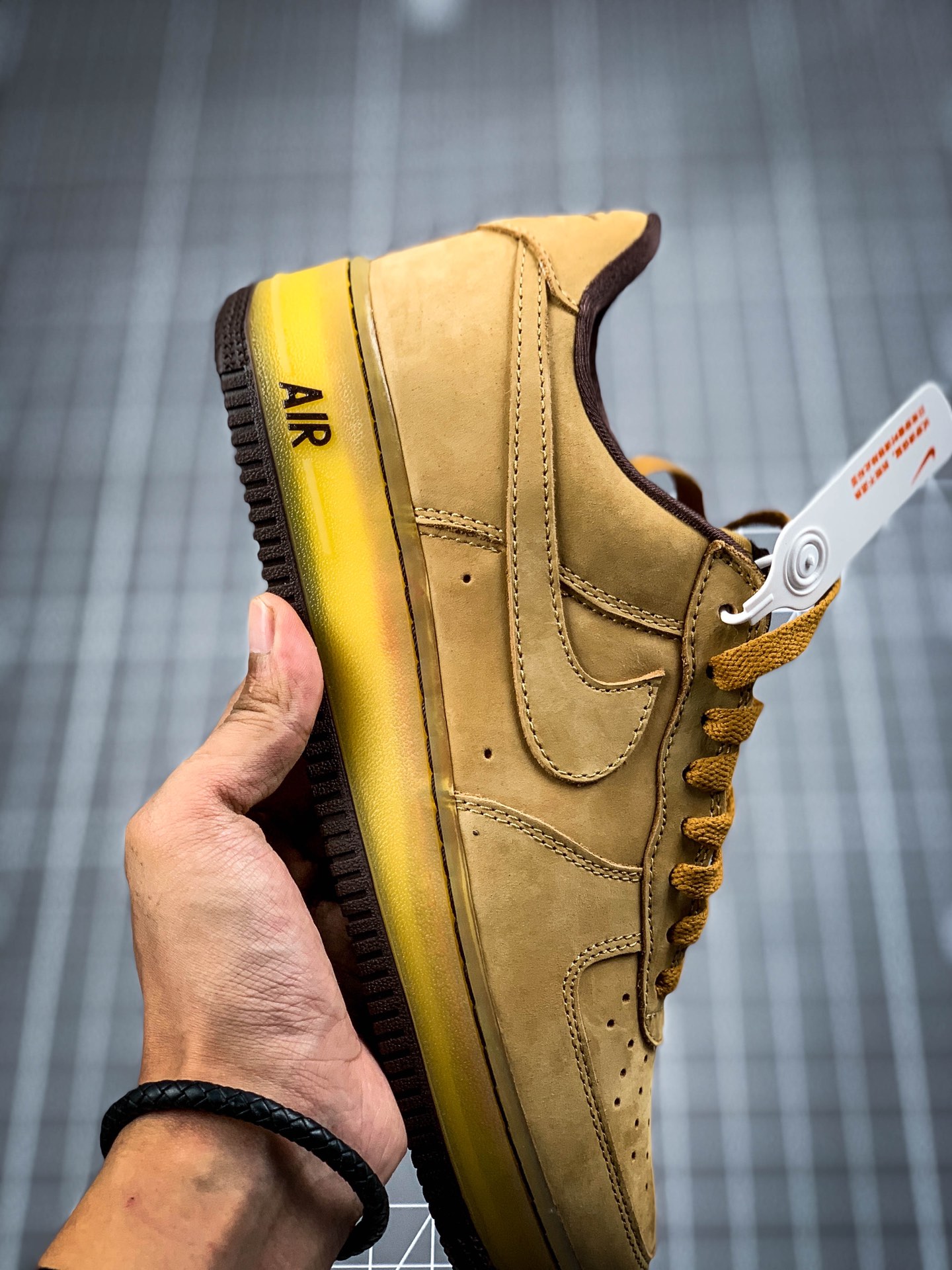 240 爆款出货 正确版本 Air Force 1 LoW Retro SP ”Wheat Mocha”摩卡小麦 空军一号低帮 货号：DC7504-700