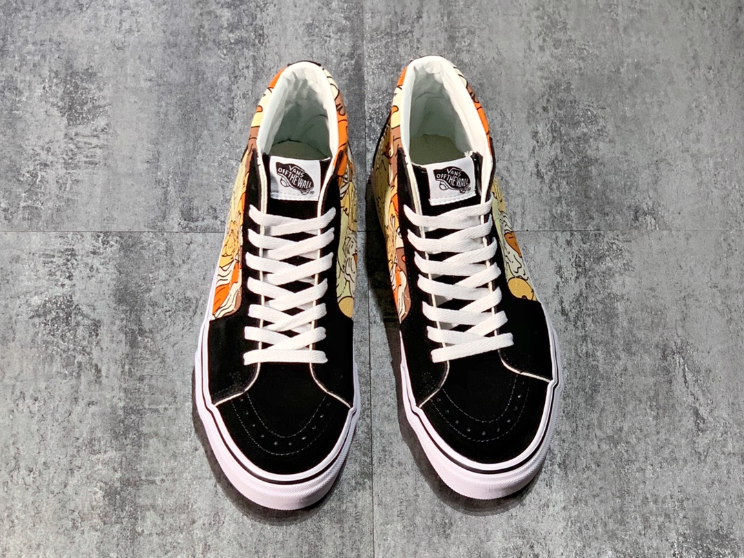 160 Vans Sk8-Hi 经典高帮 拯救地球涂鸦系列