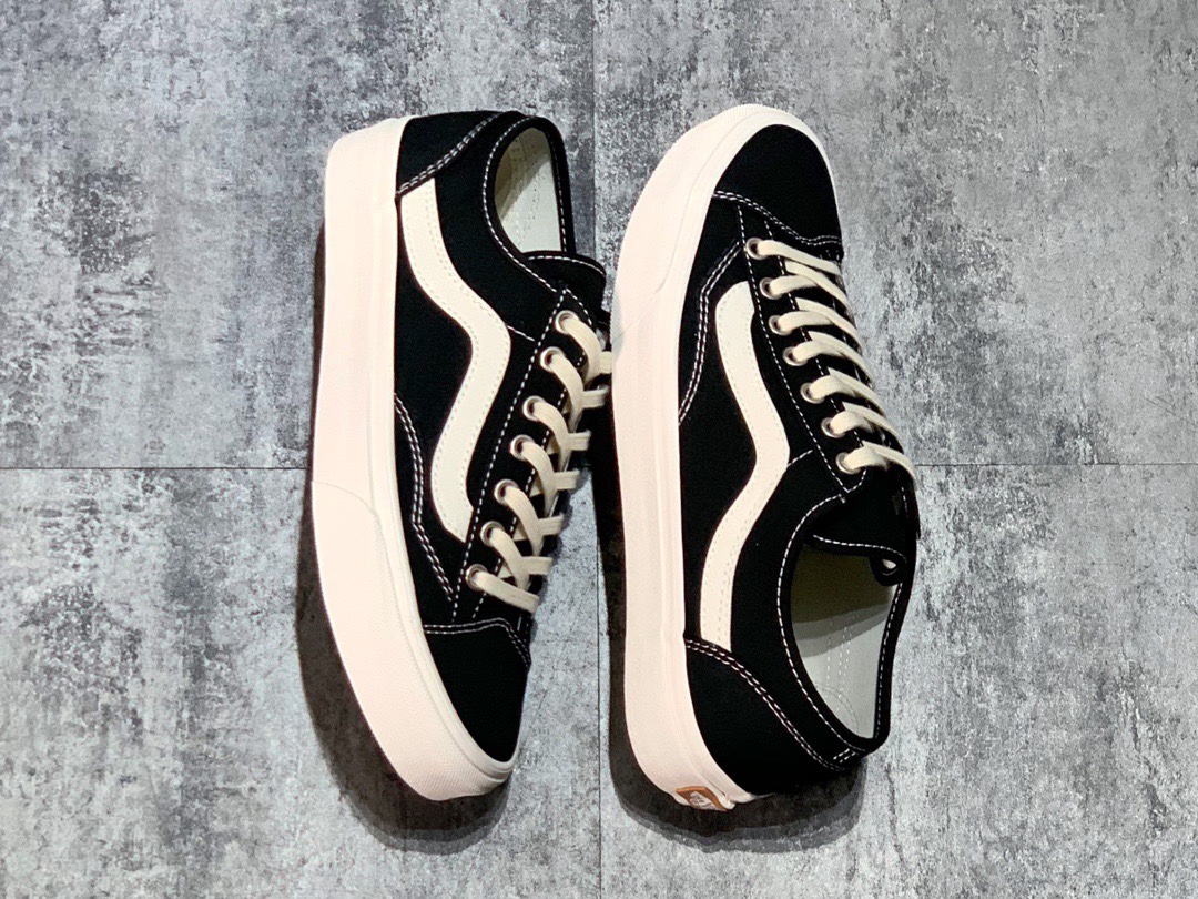 140 Vans Vault OG Old Skool 2021新款抢先穿  黑色高低帮滑板鞋经典款必入