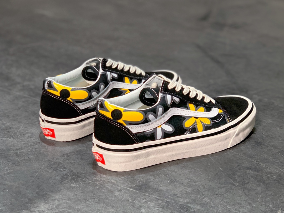 150 Vans Old Skool LX 黄雏菊 安娜海姆系列 以黑色经典安娜海姆为基础