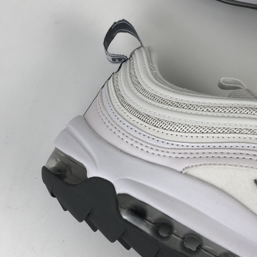 240 Nike Wmns Air Max 97 Golf 倒刺加厚大底复古气垫百搭休闲运动慢跑鞋 CI7538-100