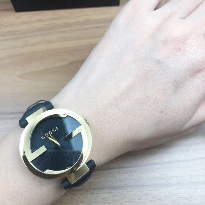 Gucci 古驰双G女表，表经:37mm，多种颜色挑选