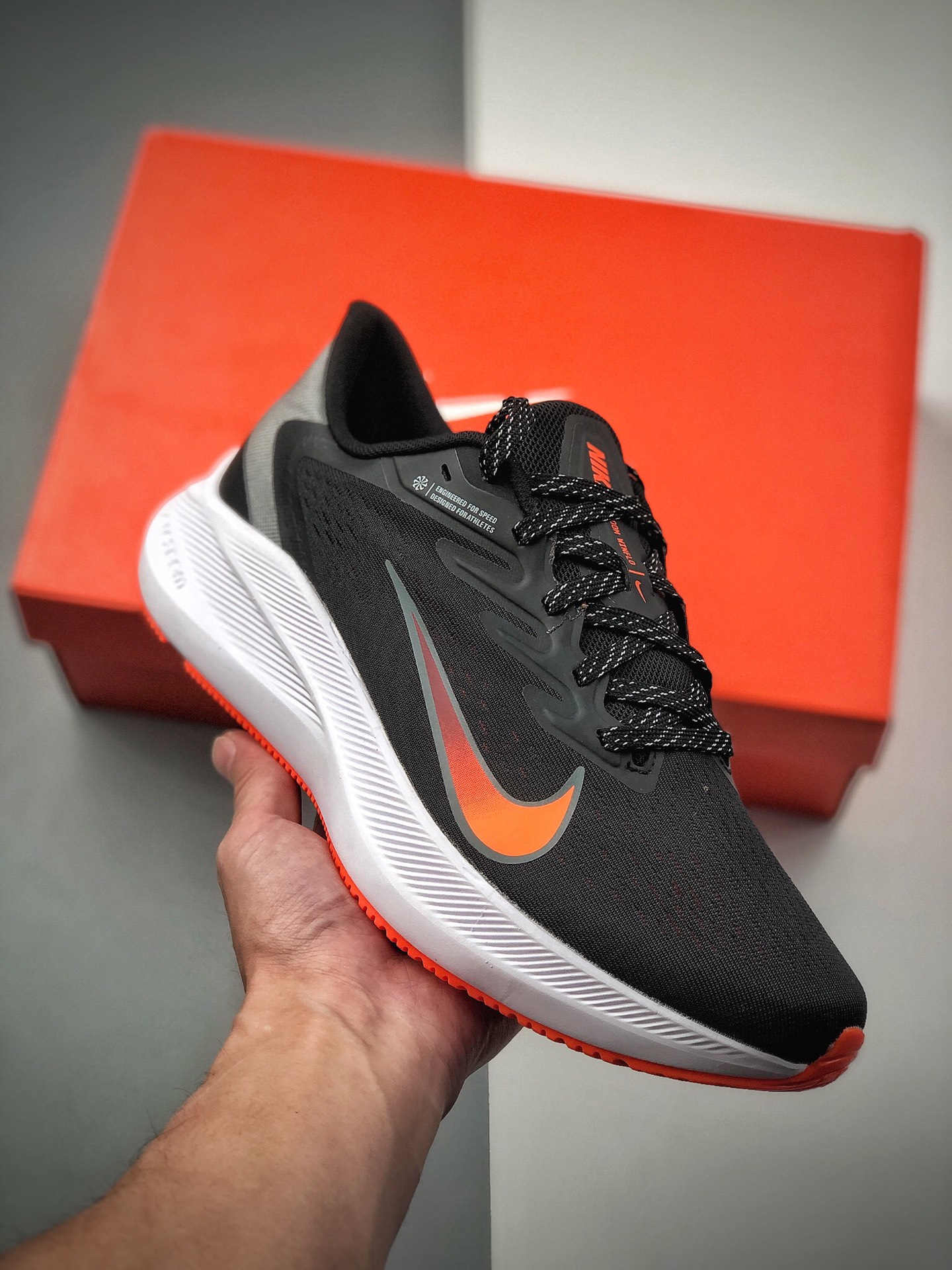 160 耐克Nike Zoom WINFLO 7 代 登月轻质透气休闲运动跑步鞋cl029-011