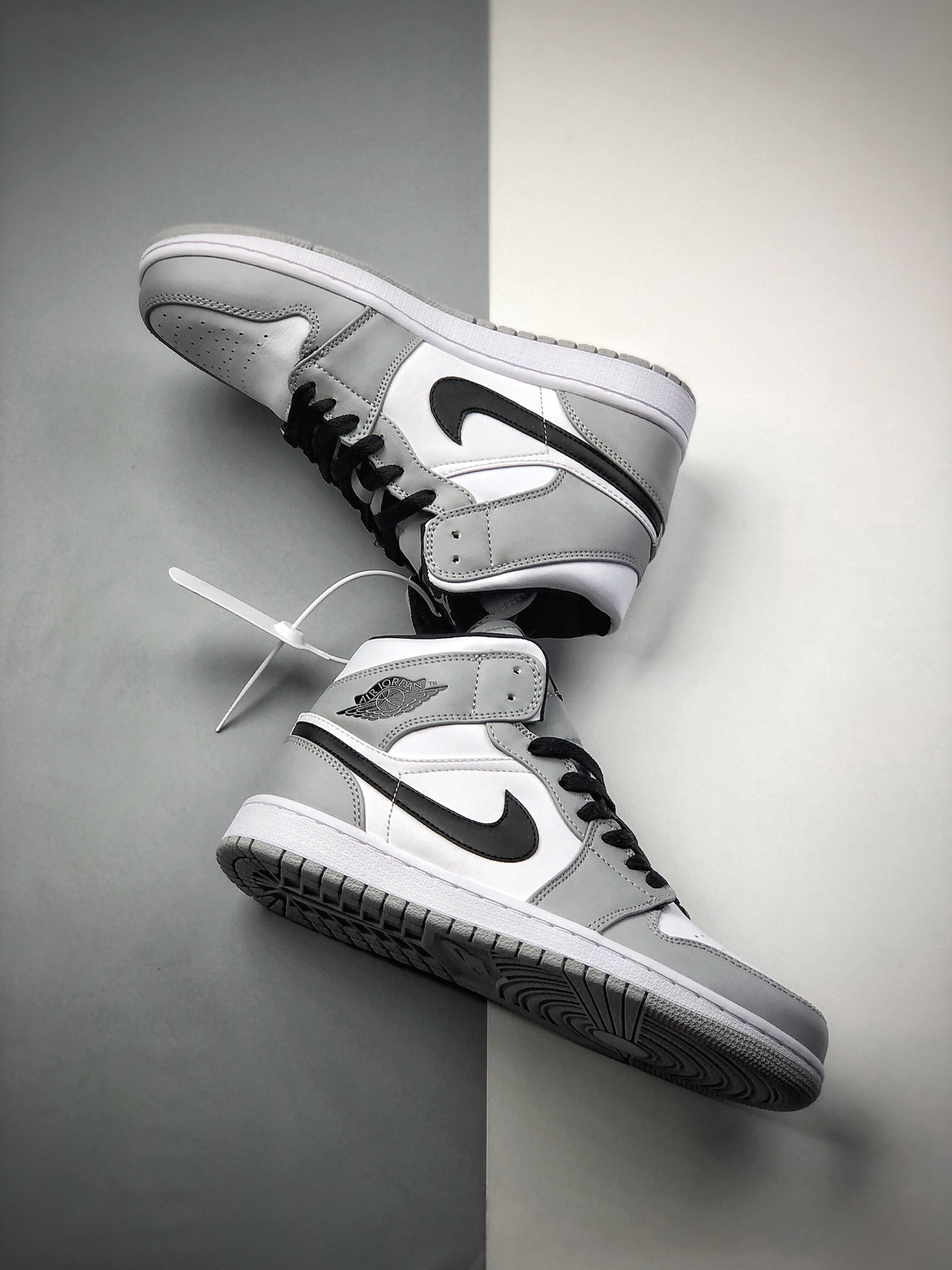 280  （UGG AJ1联名加绒款）Nike Air Jordan 1 MID AJ1乔丹1代中邦 554724-092