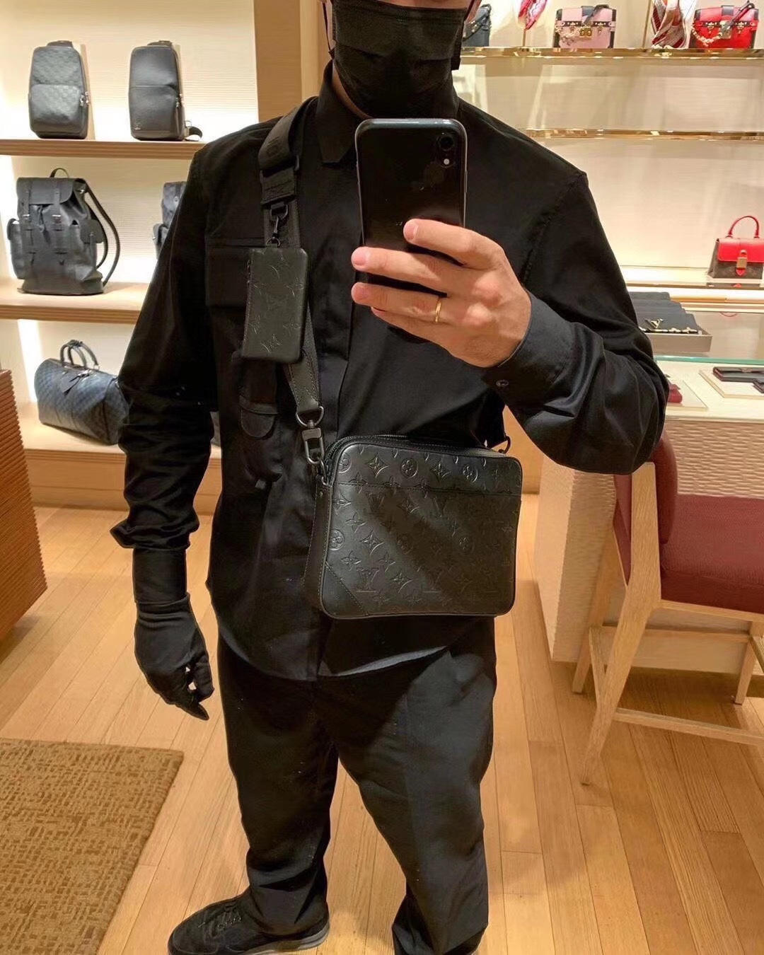 NO:396291,69827 upper body picture, LV [original skin], louis vuitton1986090969827上身图,LV【原厂皮】,louis vuitton,Bag
