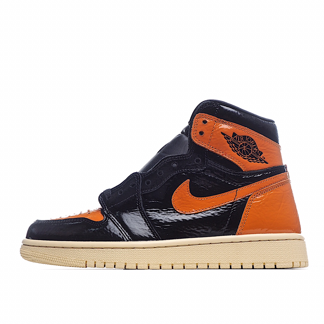 I0 Air Jordan 1 猪油黑扣碎 AJ1 “Shattered Backboard ”扣碎篮板3.0