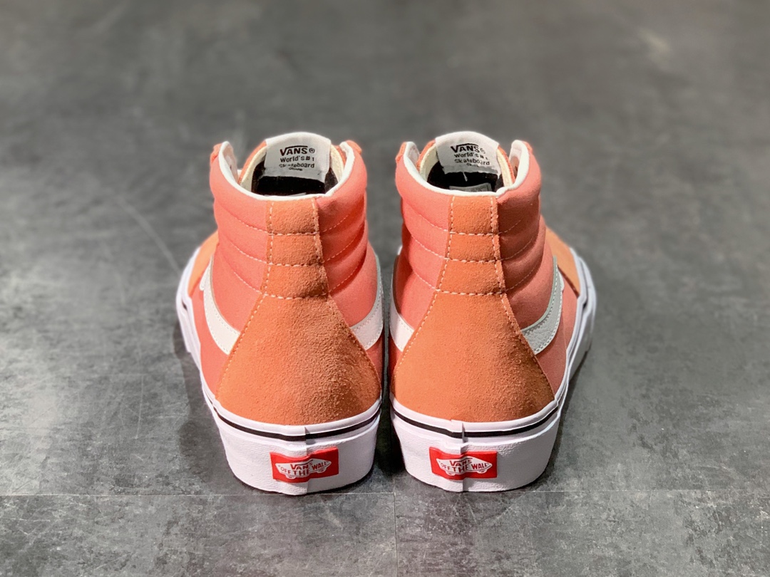 160 Vans SK8-Hi 蜜桃脏粉 秋季新款 原版原楦打造