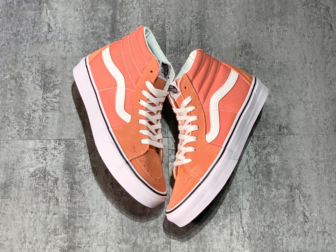 160 Vans SK8-Hi 蜜桃脏粉 秋季新款 原版原楦打造