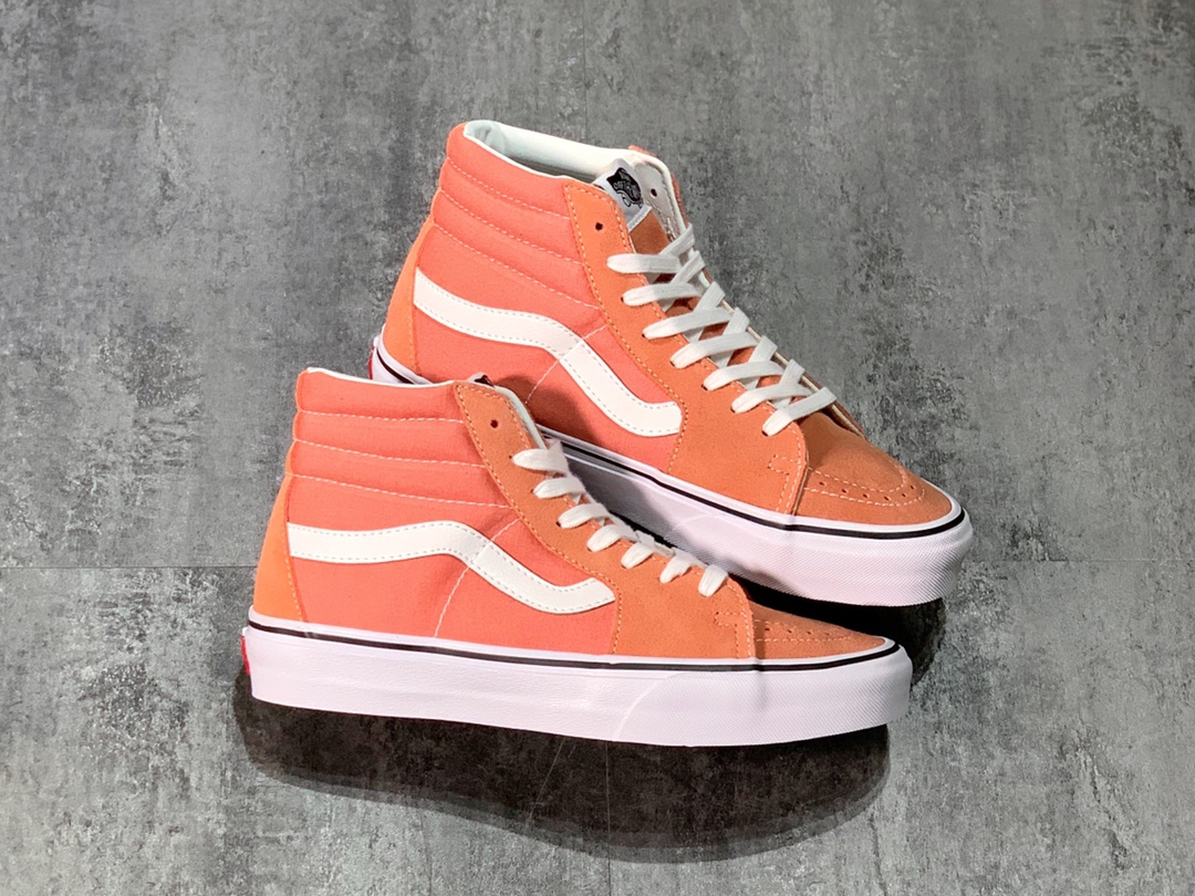 160 Vans SK8-Hi 蜜桃脏粉 秋季新款 原版原楦打造