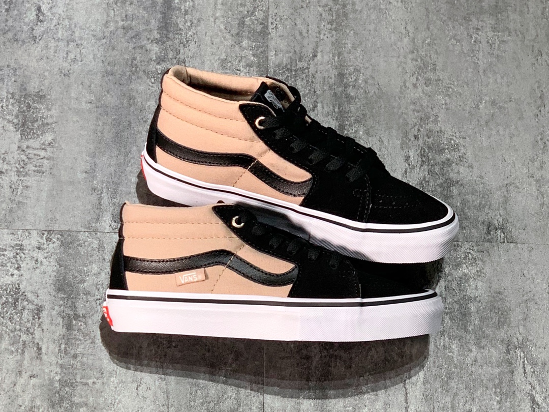 160 Vans SK8-Mid Cap 官网纪念款 Sk8-Mid是高邦Sk8-Hi