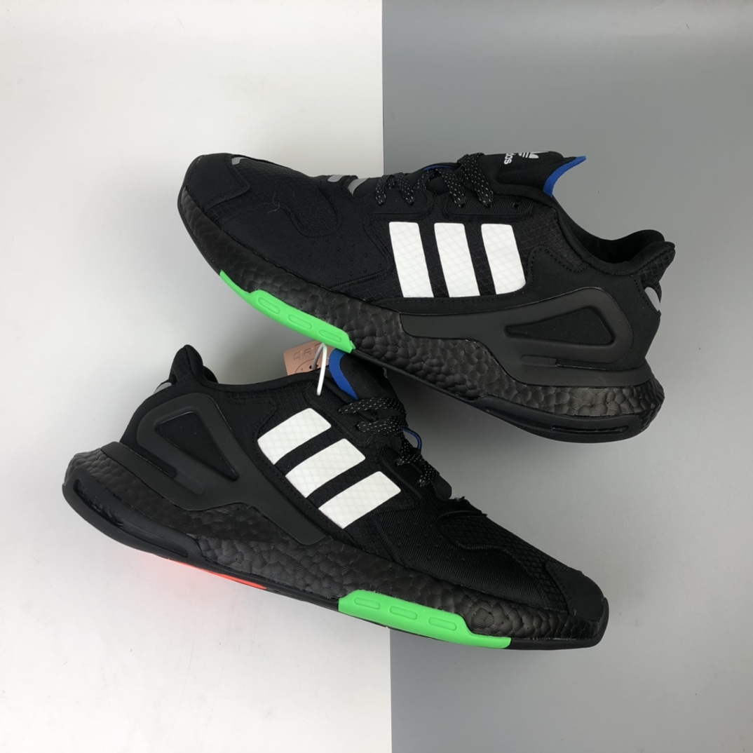 220 Adidas Originals 2020 Day Jogger Boost 三叶草2020版慢跑者系列高弹复古休闲运动跑鞋 夜行者二代 FW3020