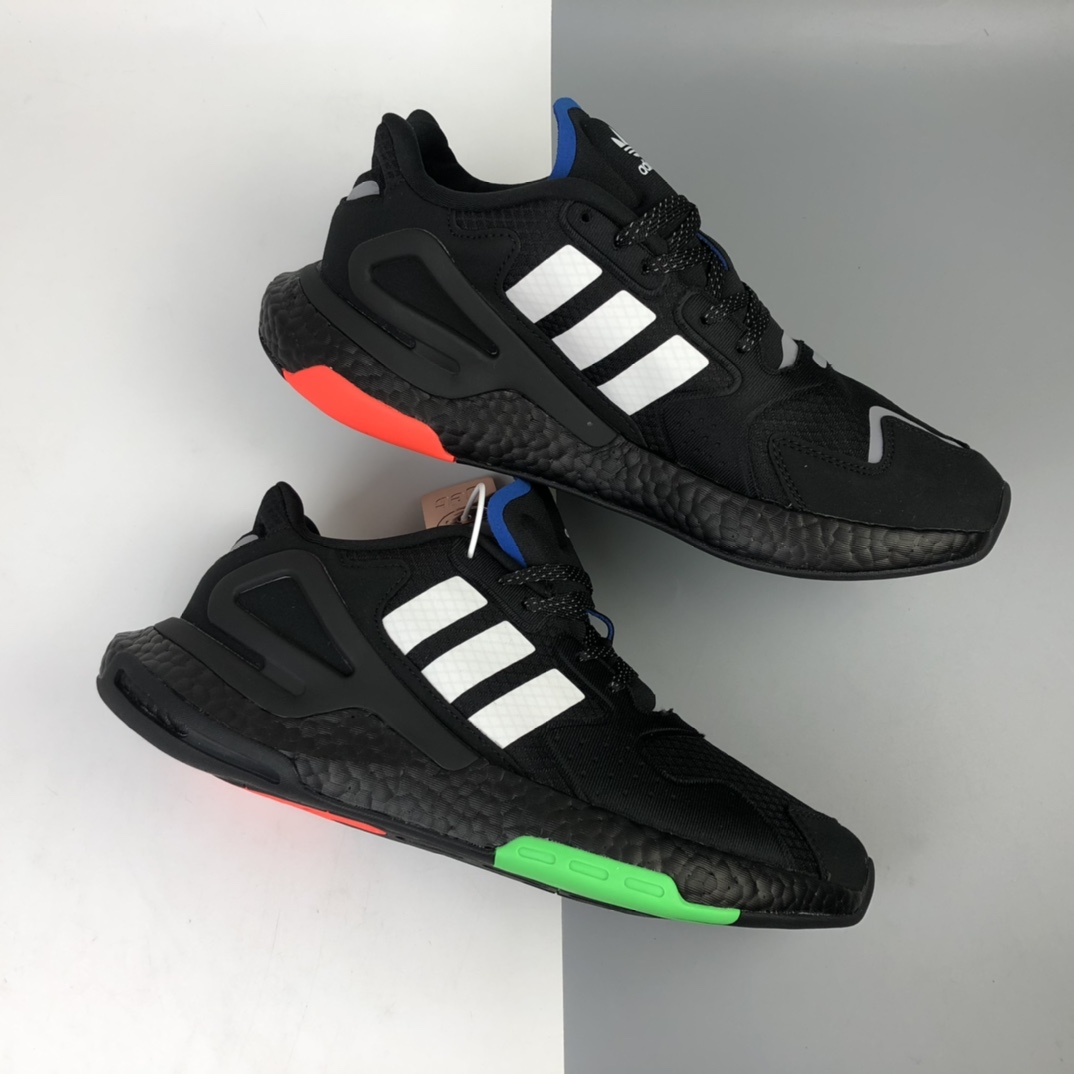 220 Adidas Originals 2020 Day Jogger Boost 三叶草2020版慢跑者系列高弹复古休闲运动跑鞋 夜行者二代 FW3020
