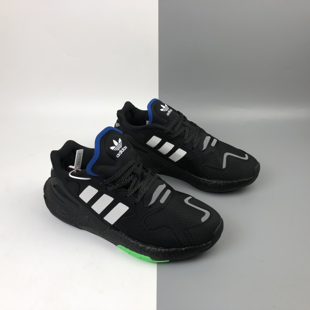 220 Adidas Originals 2020 Day Jogger Boost 三叶草2020版慢跑者系列高弹复古休闲运动跑鞋 夜行者二代 FW3020