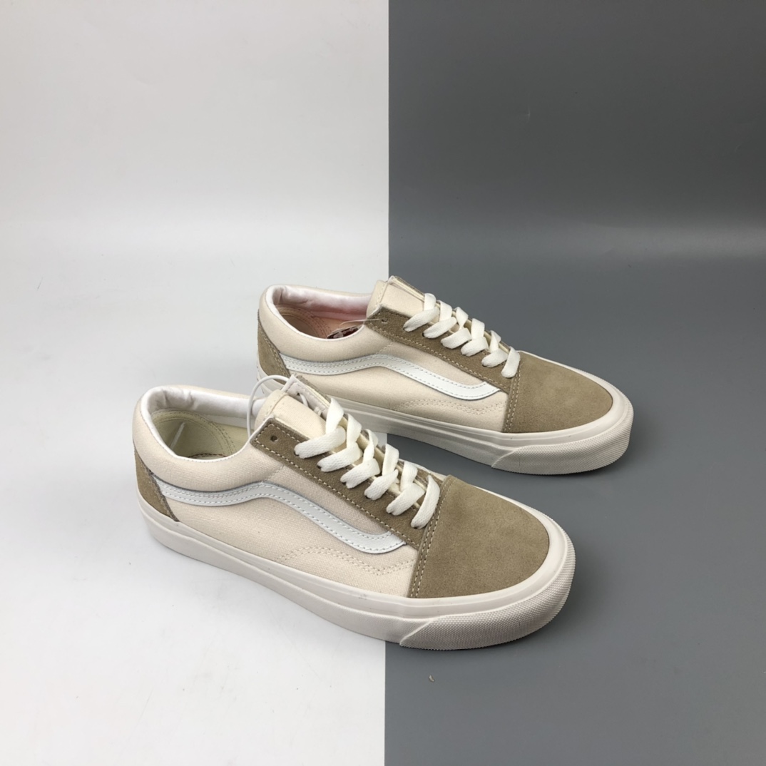 140 Vans Old Skool 限定奶茶色低帮休闲板鞋 VN0A4BV6LPH