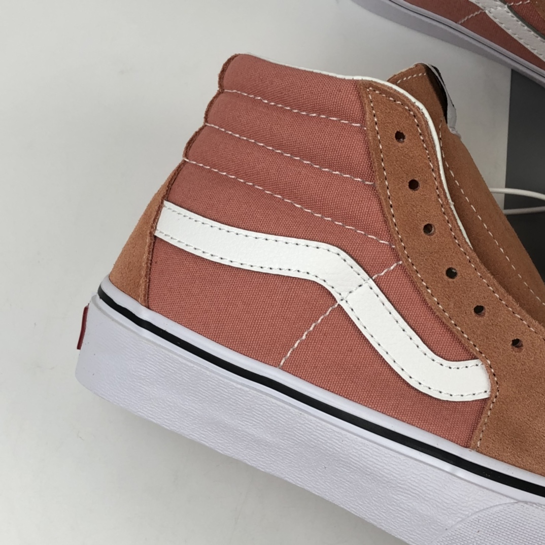 160 Vans Sk8-Hi Vlt Lx 2020运动休闲系列脏粉高帮休闲板鞋 VN0A4CS5W43