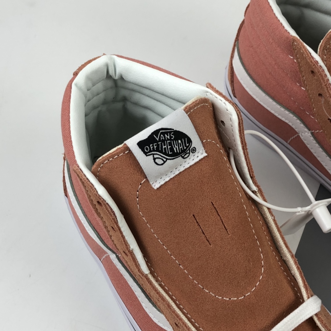 160 Vans Sk8-Hi Vlt Lx 2020运动休闲系列脏粉高帮休闲板鞋 VN0A4CS5W43