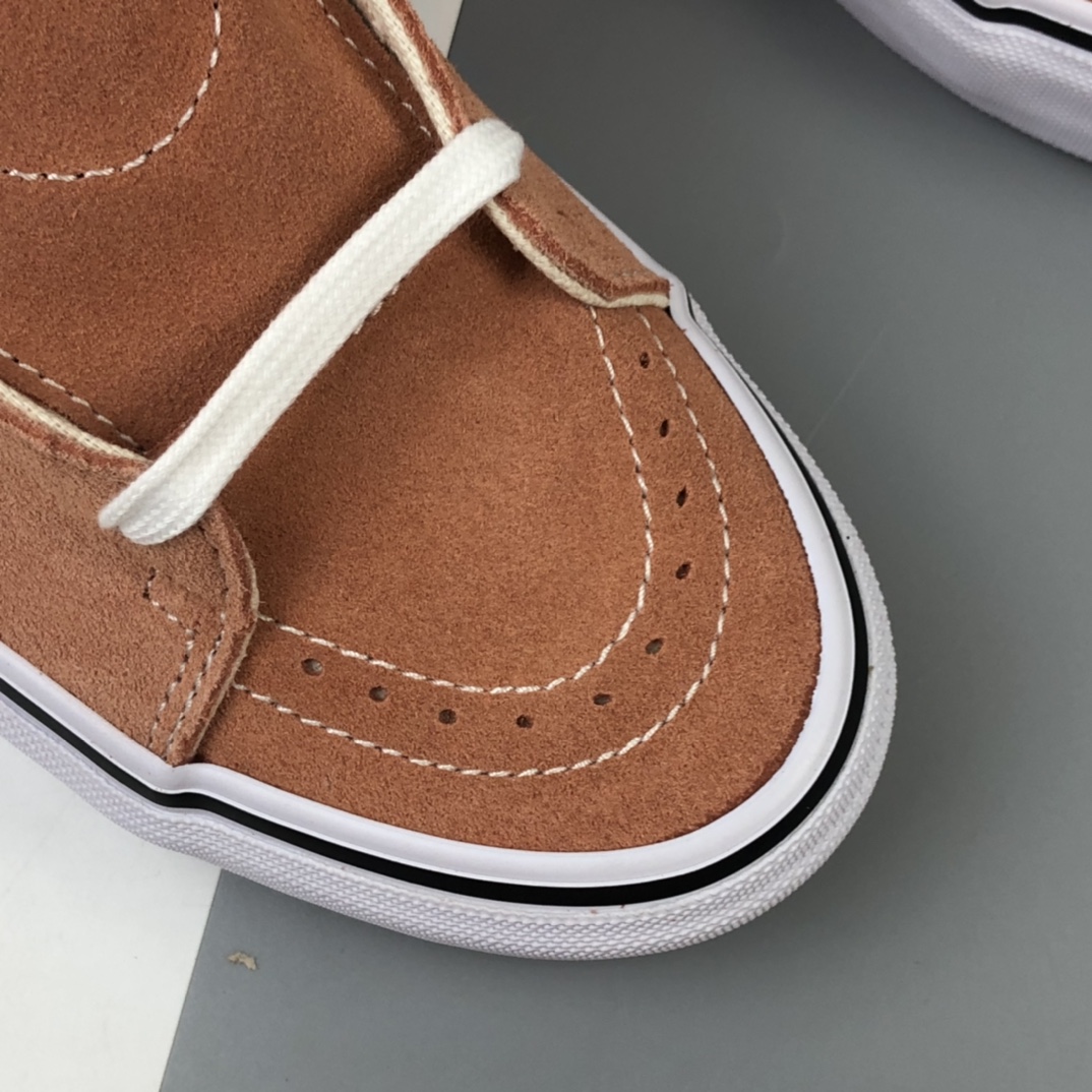 160 Vans Sk8-Hi Vlt Lx 2020运动休闲系列脏粉高帮休闲板鞋 VN0A4CS5W43
