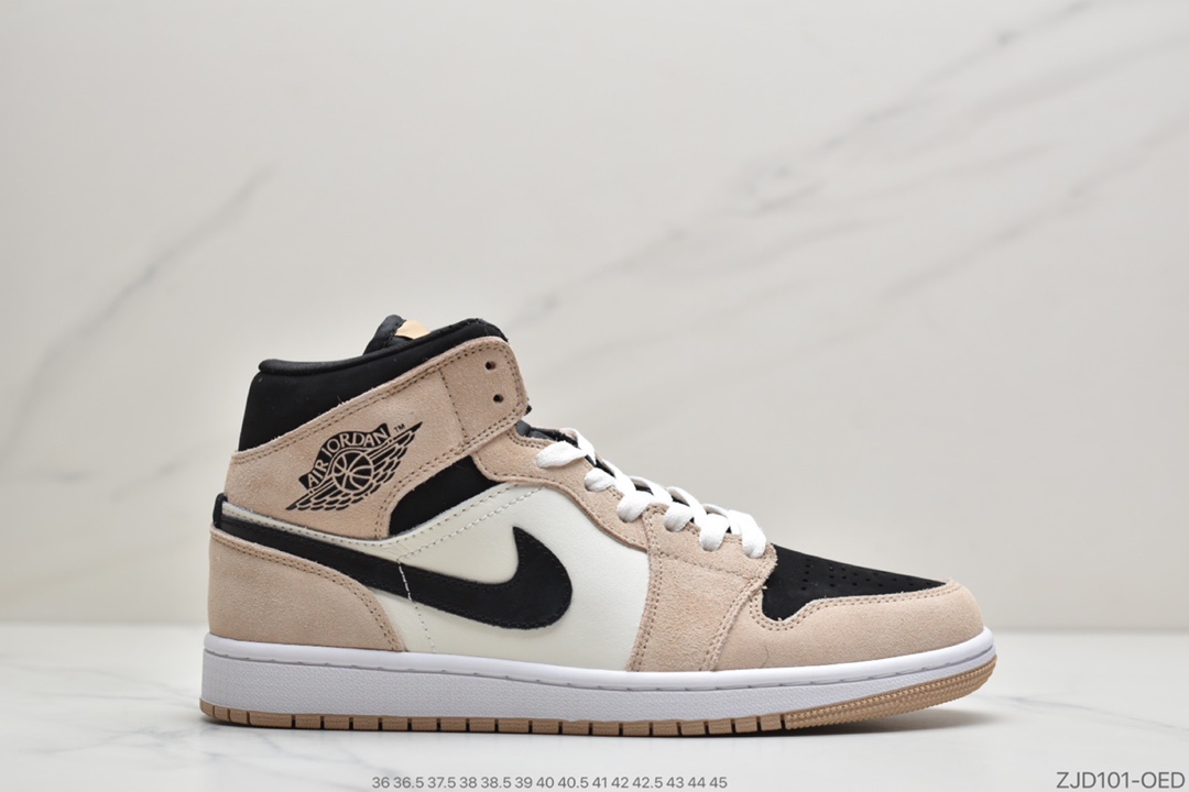 240 公司级Air Jordan 1 Mid“ Camo”迷彩 这款中帮Air Jordan 1运动鞋 CW5490-001