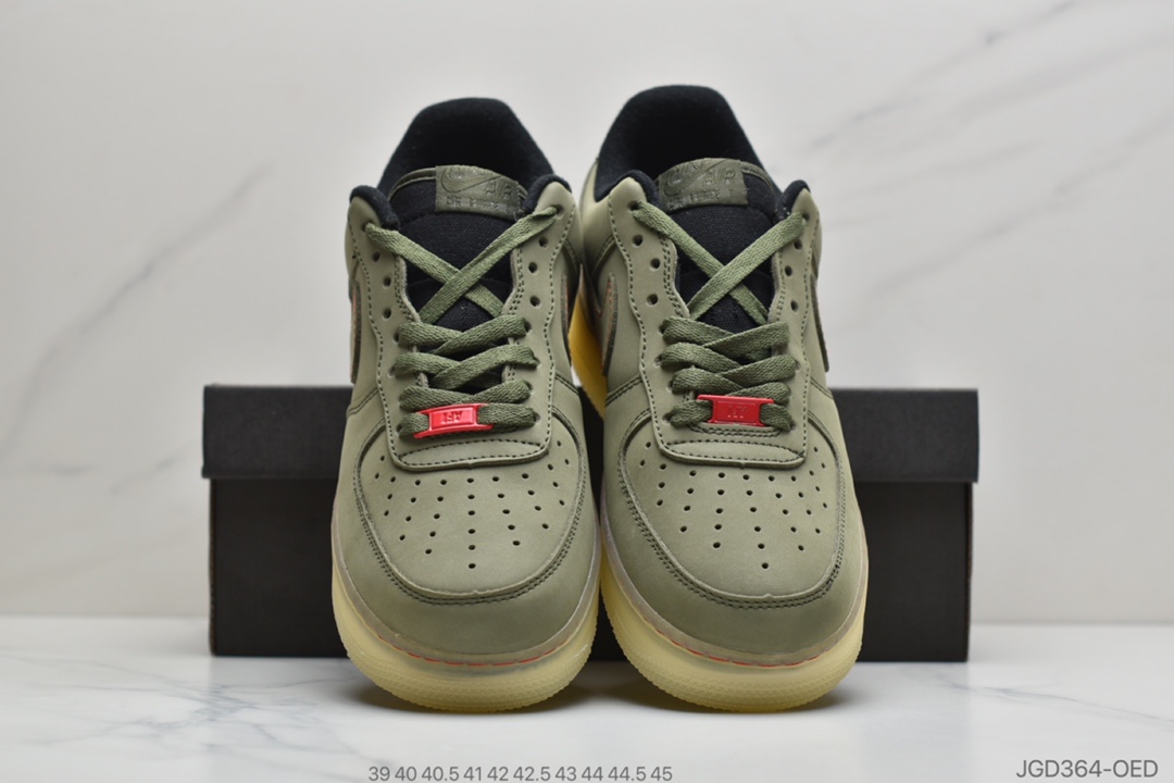 180 公司级耐克 Nike Air Force 1 CD High 07 WB ”军绿” 经典百搭休闲运动板鞋 CJ6602-255