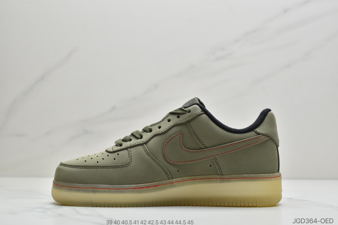 180 公司级耐克 Nike Air Force 1 CD High 07 WB ”军绿” 经典百搭休闲运动板鞋 CJ6602-255