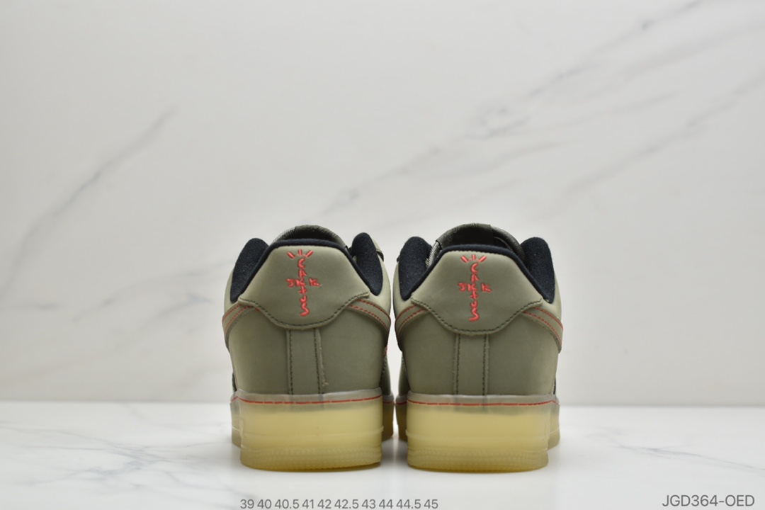 180 公司级耐克 Nike Air Force 1 CD High 07 WB ”军绿” 经典百搭休闲运动板鞋 CJ6602-255