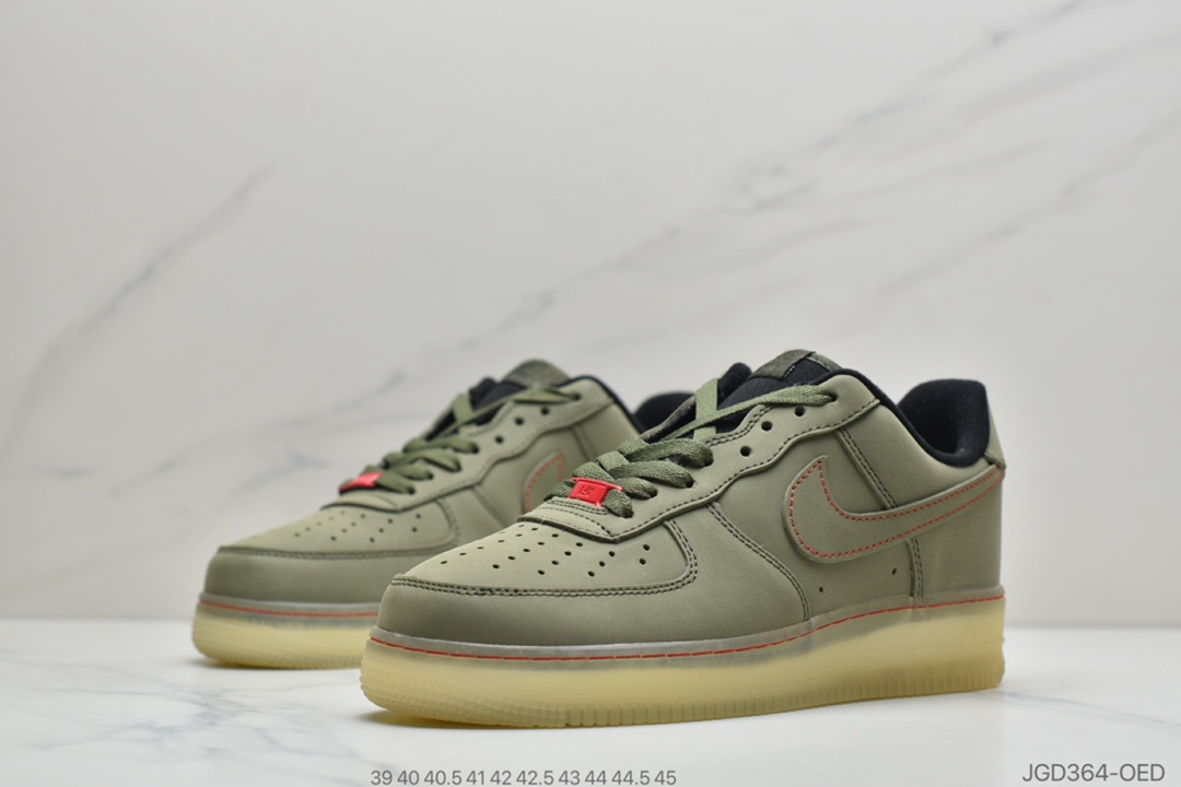 180 公司级耐克 Nike Air Force 1 CD High 07 WB ”军绿” 经典百搭休闲运动板鞋 CJ6602-255