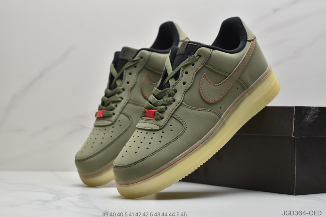 180 公司级耐克 Nike Air Force 1 CD High 07 WB ”军绿” 经典百搭休闲运动板鞋 CJ6602-255