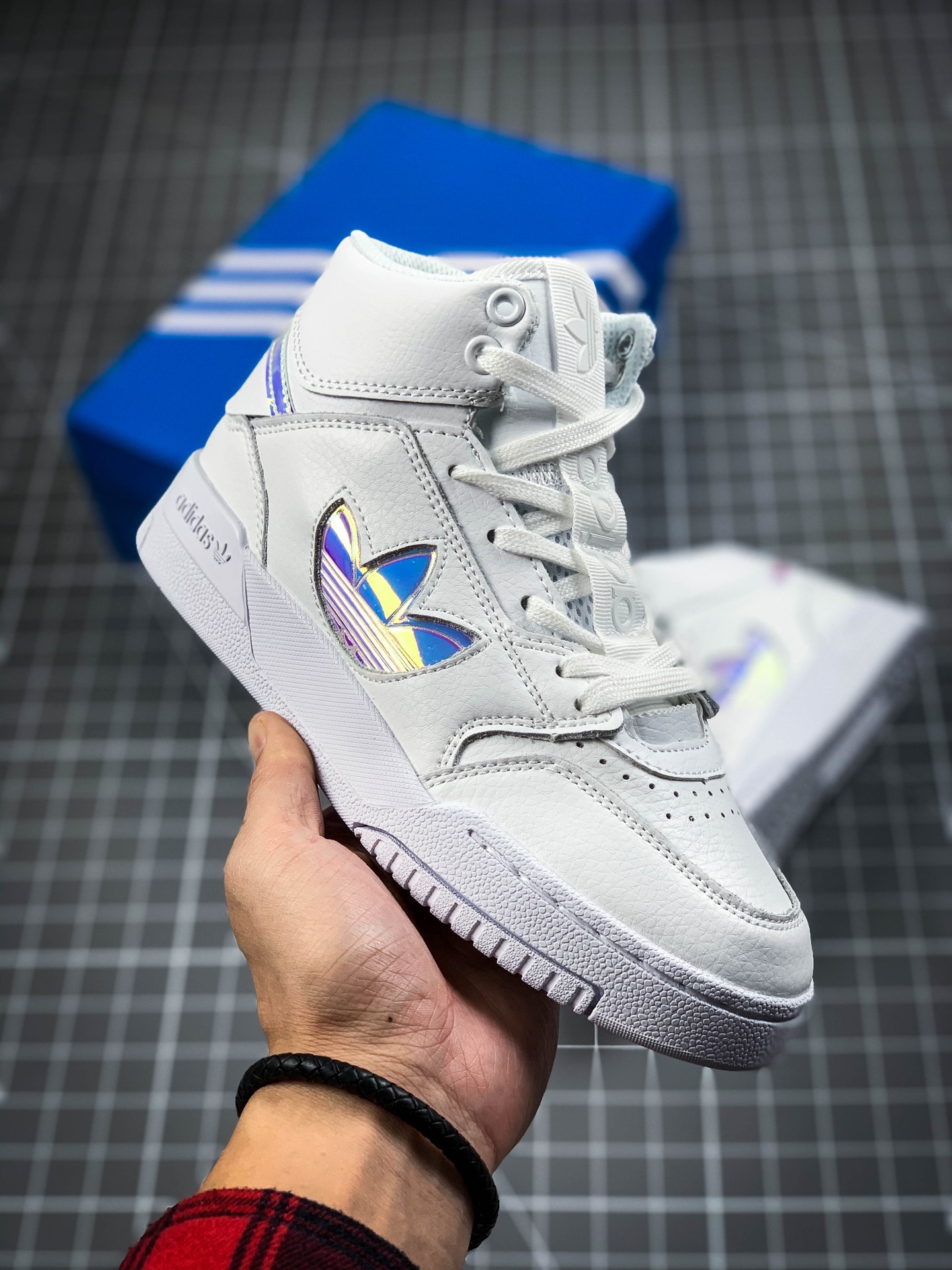 230  阿迪达斯 三叶草新品adidas Originals Drop Step LX撤步系列中帮休闲运动百搭板鞋 FZ3633