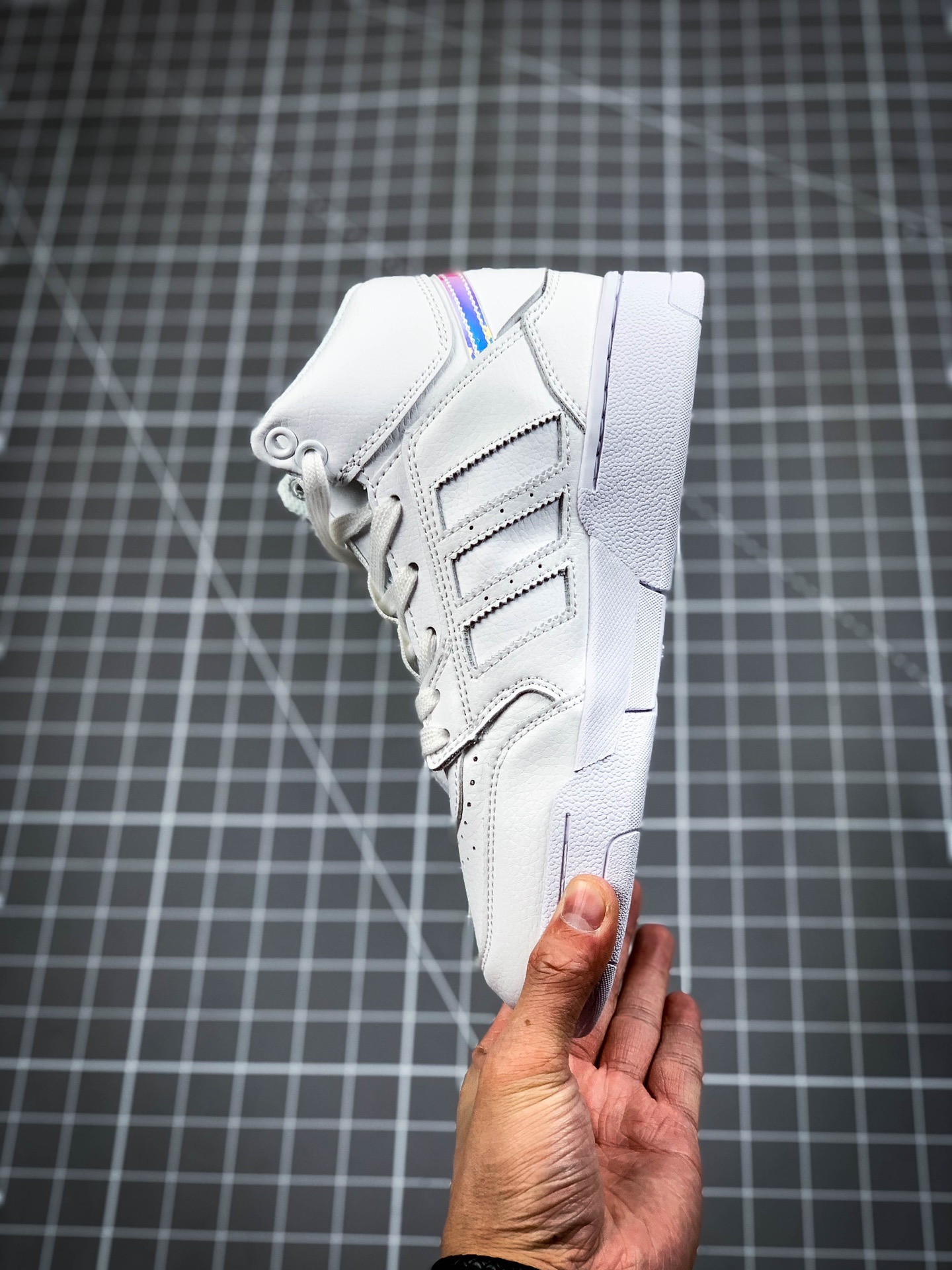 230  阿迪达斯 三叶草新品adidas Originals Drop Step LX撤步系列中帮休闲运动百搭板鞋 FZ3633
