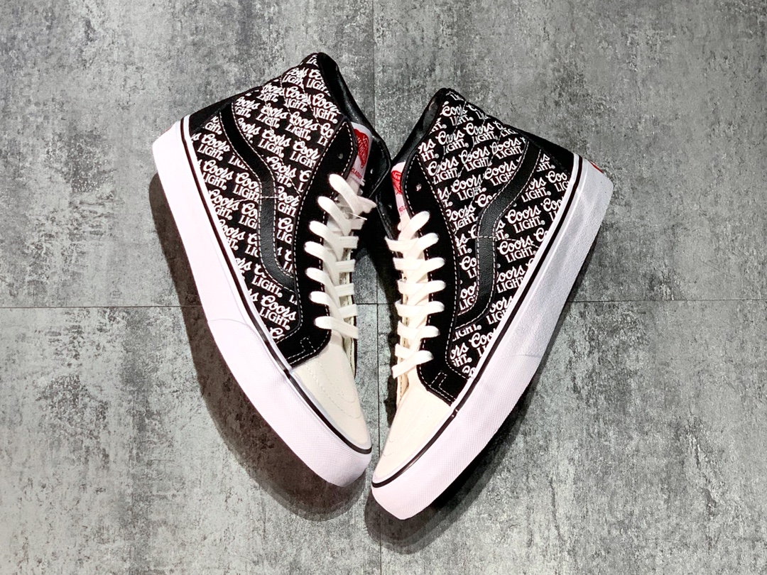 150 Coors Light x Vans SK8-Hi Pro 银子弹啤酒 专业滑板联名鞋