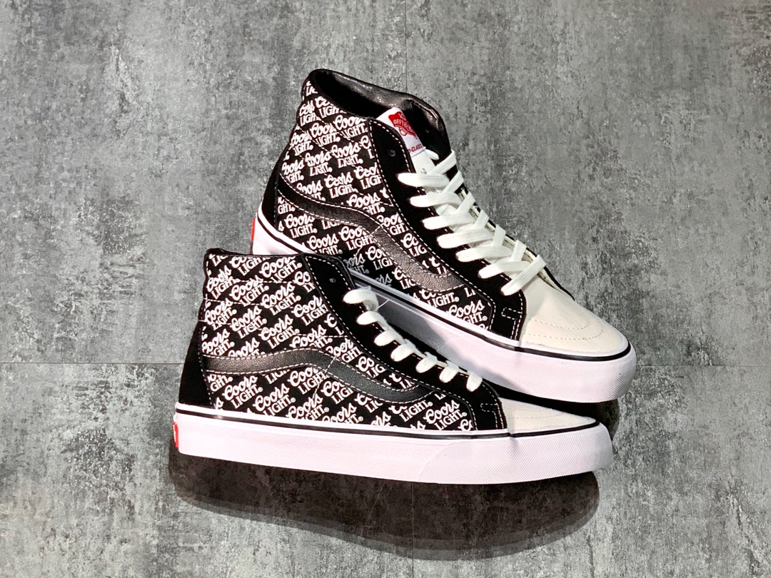 150 Coors Light x Vans SK8-Hi Pro 银子弹啤酒 专业滑板联名鞋