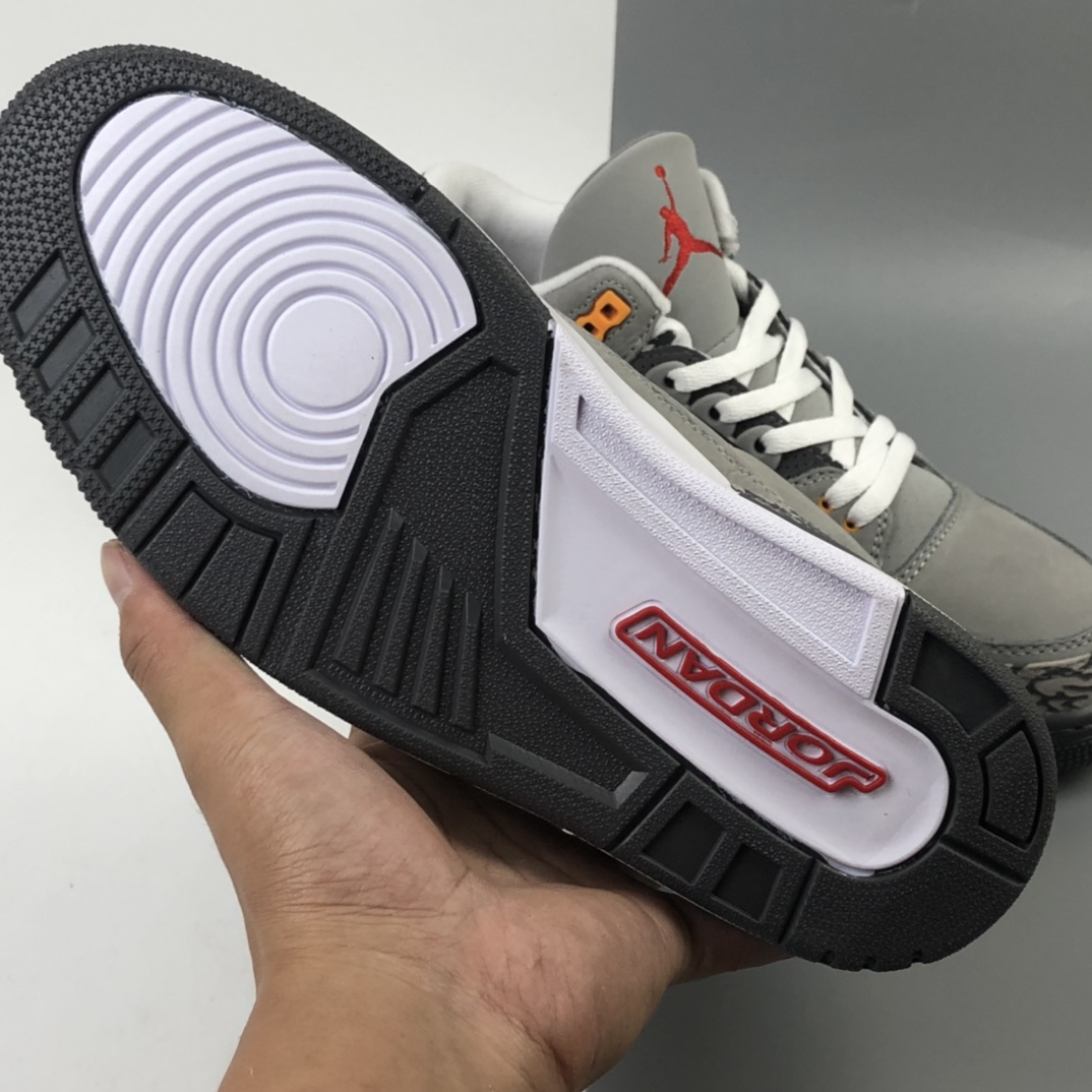 450 Air Jordan 3“Cool Grey”酷灰 aj3灰狼 CT8532-012