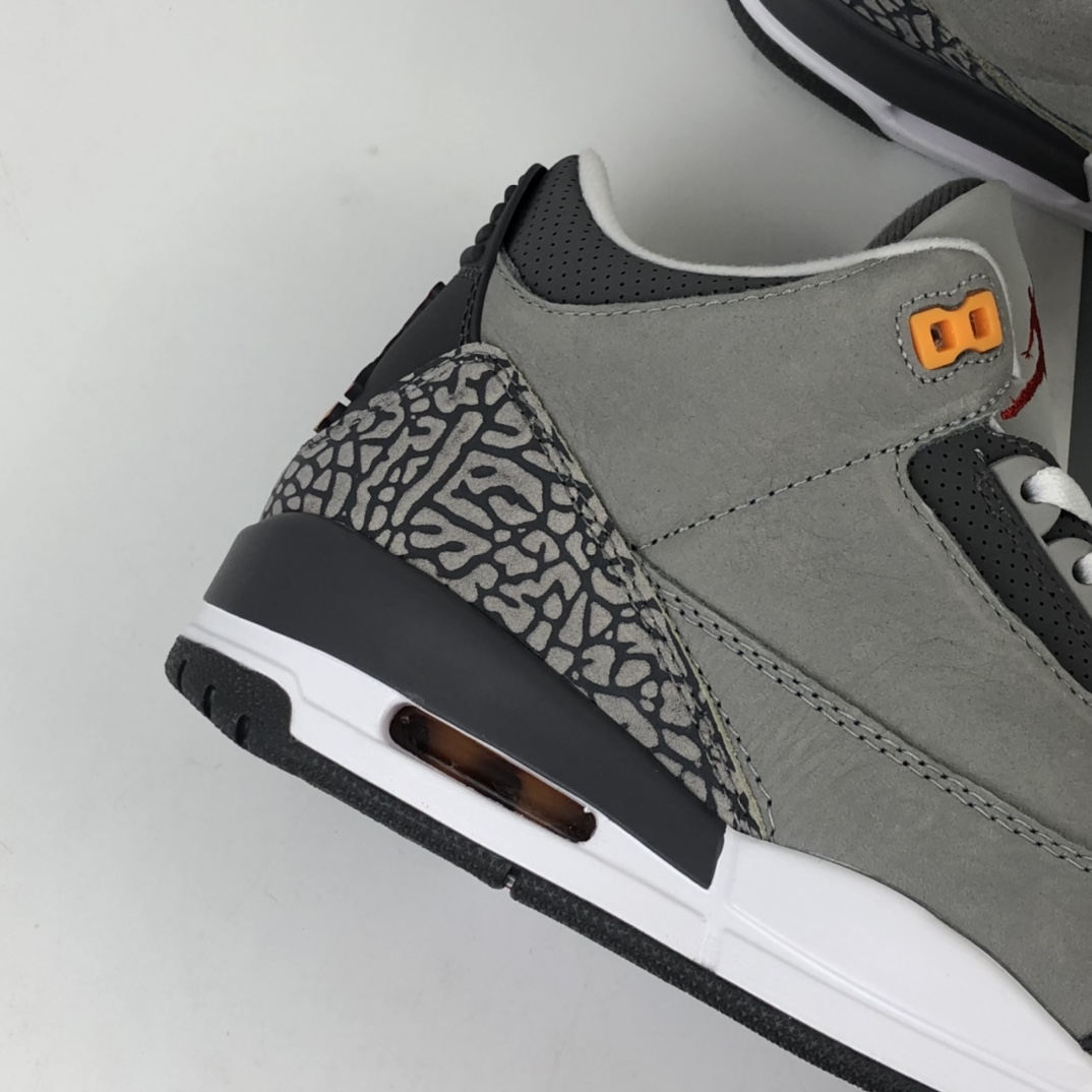 450 Air Jordan 3“Cool Grey”酷灰 aj3灰狼 CT8532-012